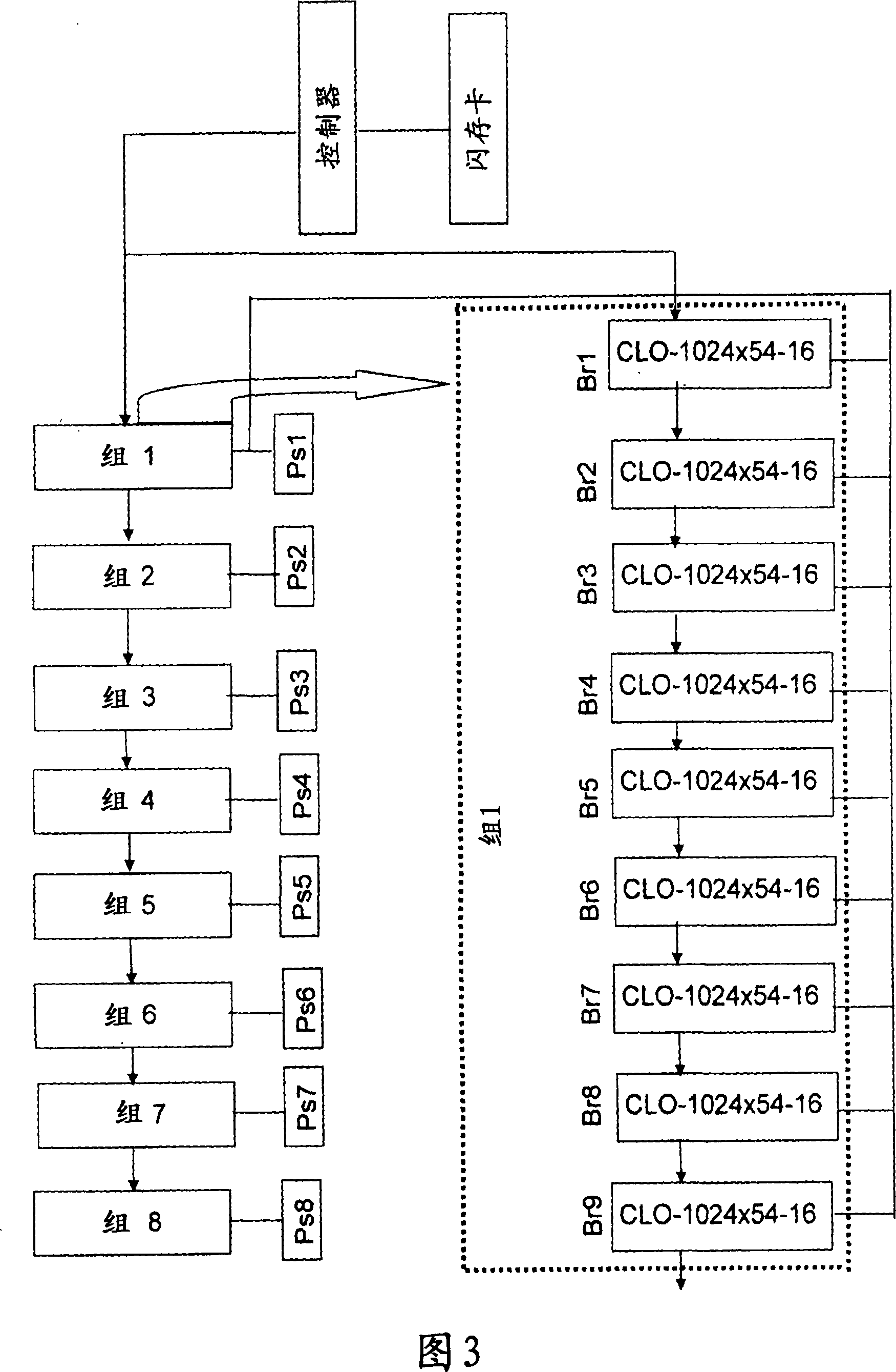 Method for forming a movable matrix image and device for a light-emitting diode running letters