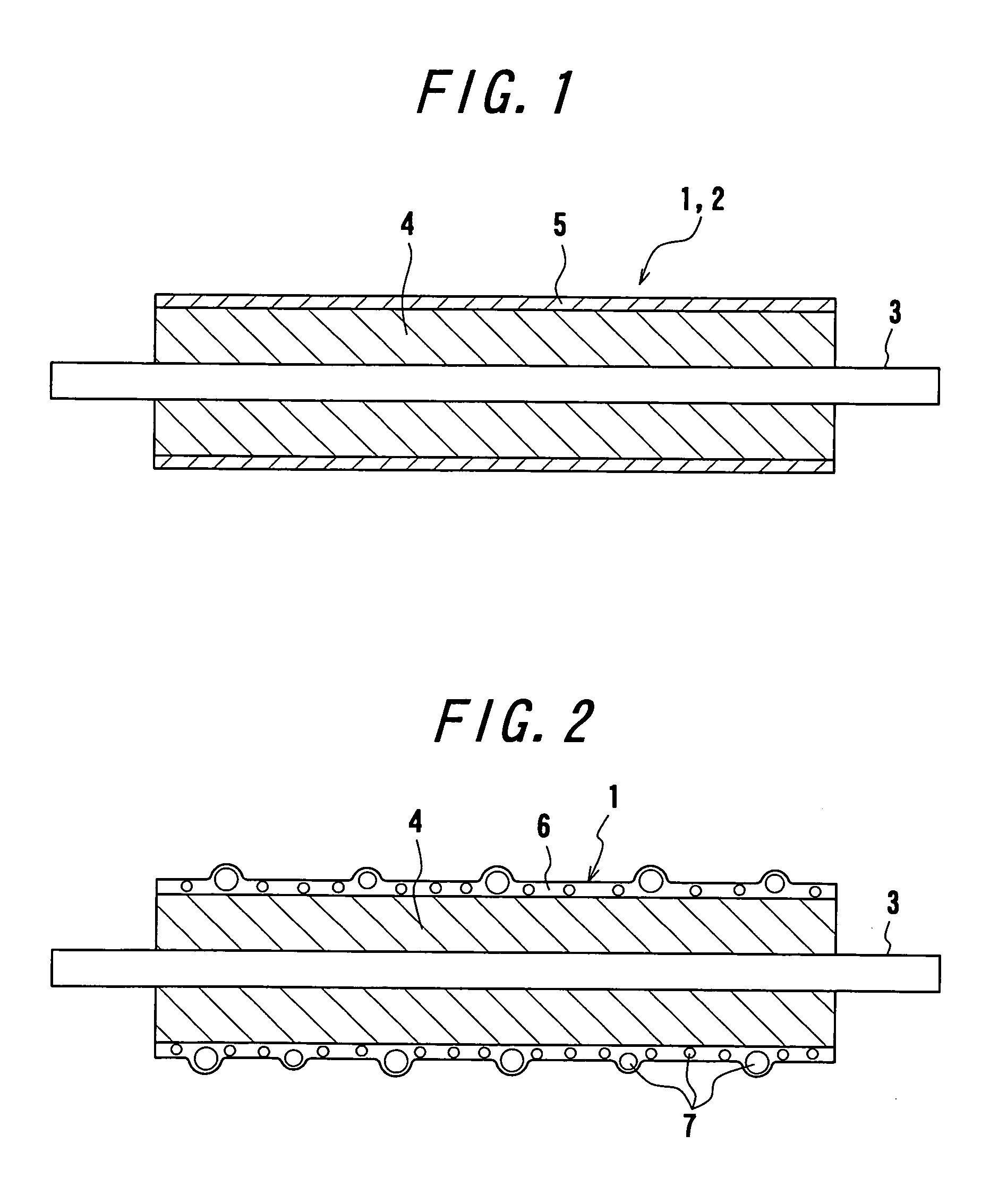 Developing Roller, Charging Roller, Conductive Roller and Method for Producing the Same