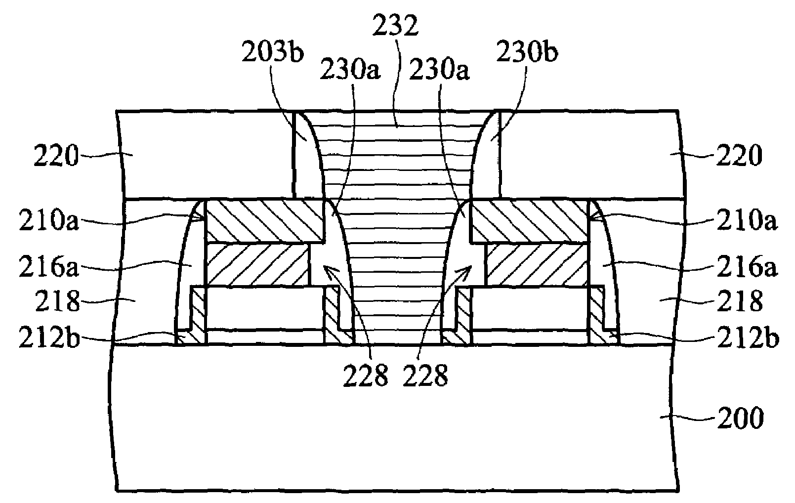 World line structure with single-sided partially recessed gate structure