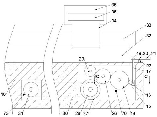 Double-rail equipment capable of automatically advancing and adjusting distance