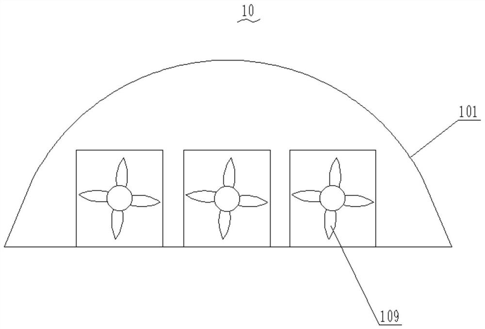 Hermetia illucens egg breeding device