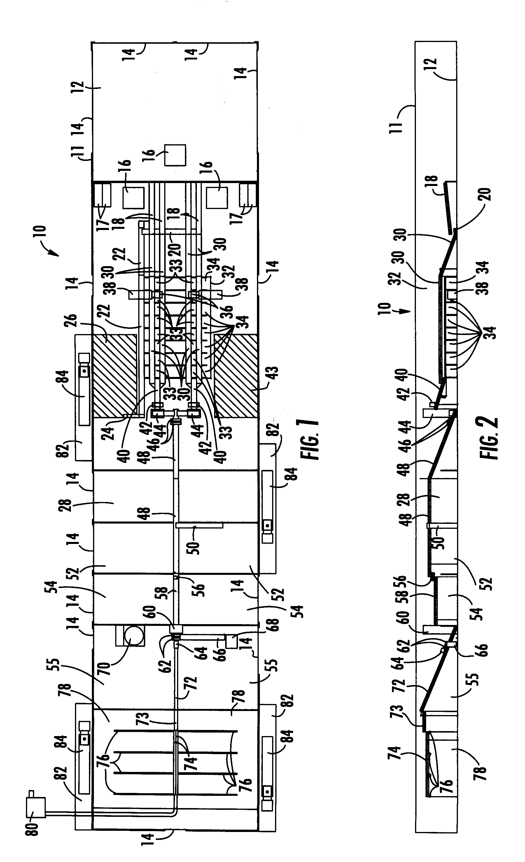 Construction and demolition waste recycling system and method