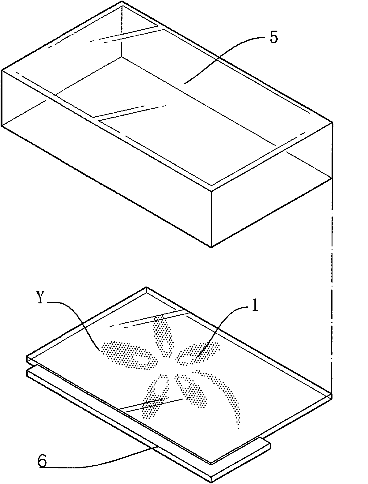 Overprinting stamp and manufacturing method thereof