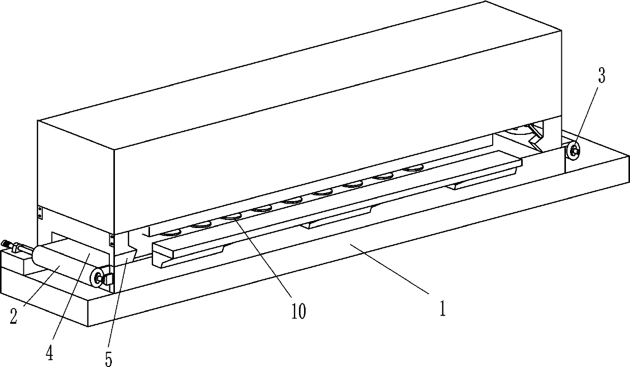 A kind of slate polishing equipment