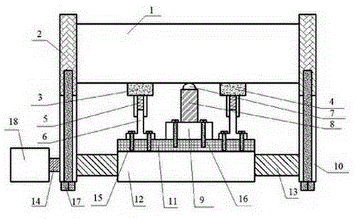 Electroplastic and ultrasonic rolling pressing coupling roller on-line repairing system and method