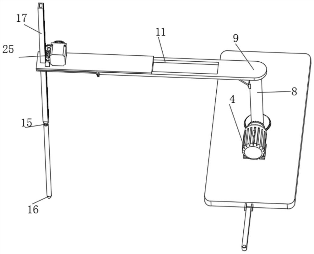 Oil exploration and development sampling device flexible to adjust