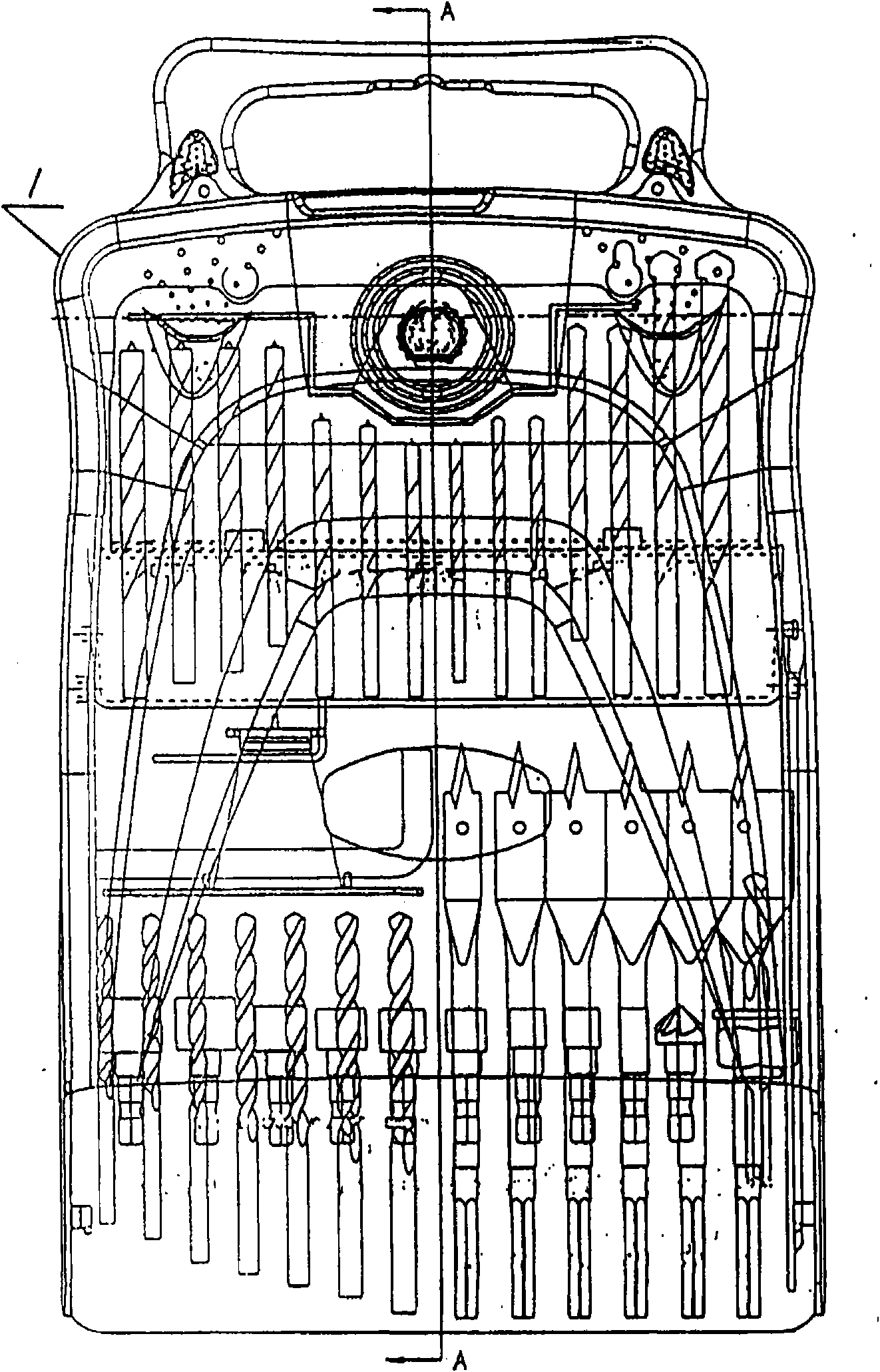 Rotatable tool case