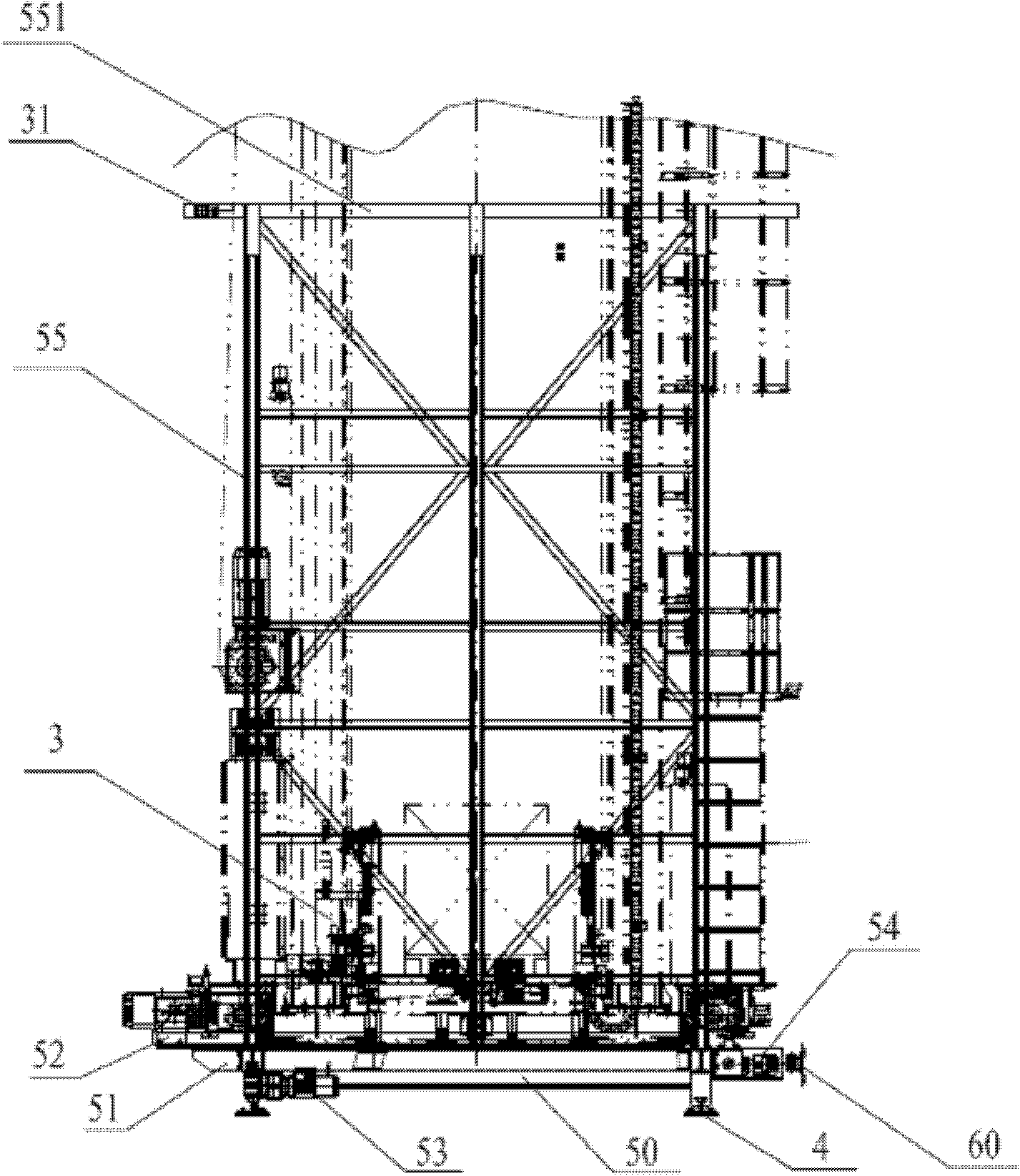 Shunt device, shunt system with same, and shunting method