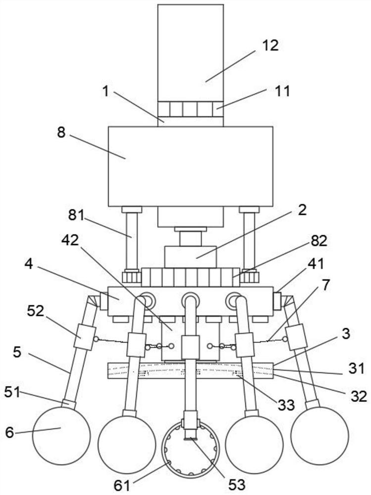 Medicine fumigating device for traditional Chinese medicine orthopedic nursing