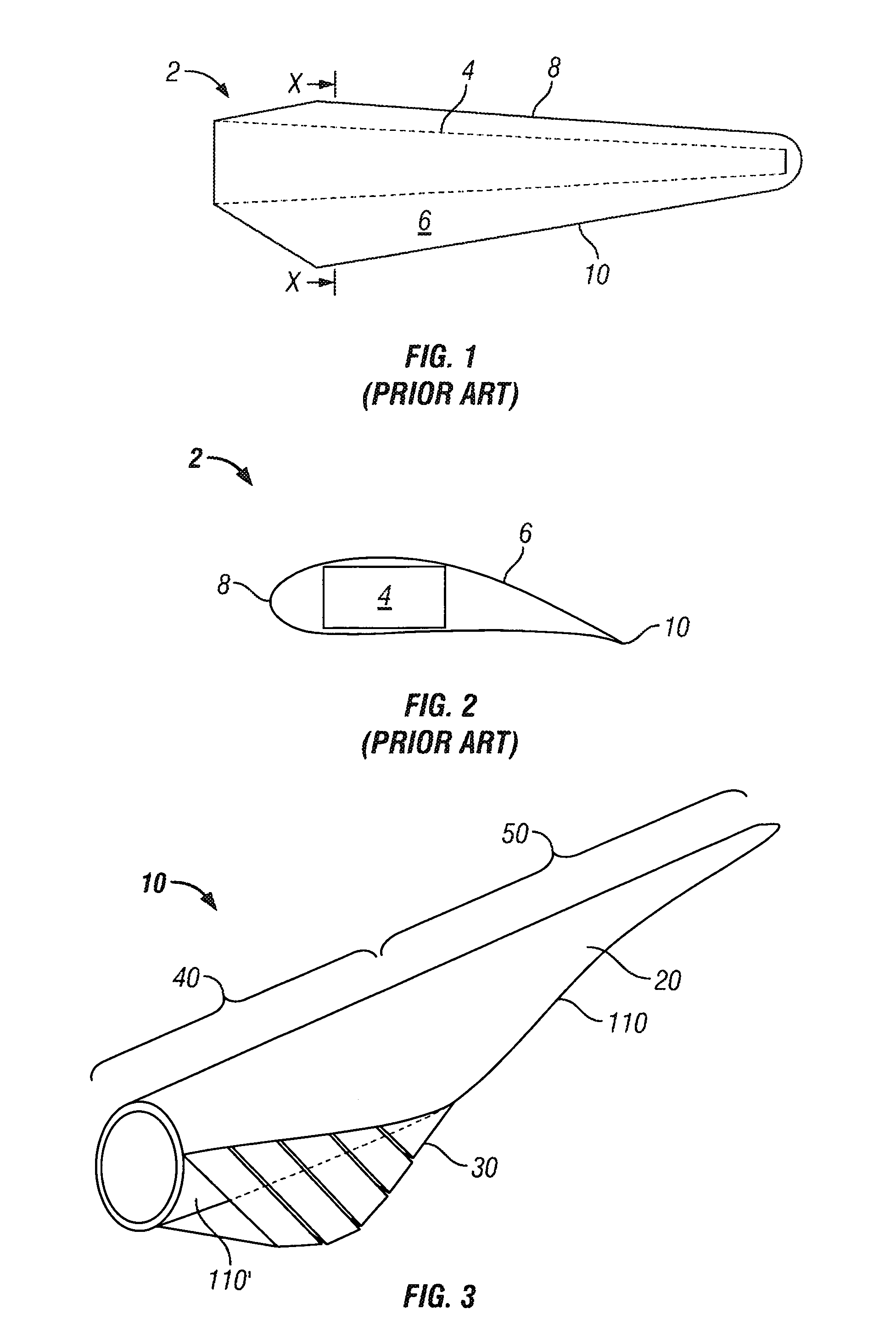 Segmented rotor blade extension portion
