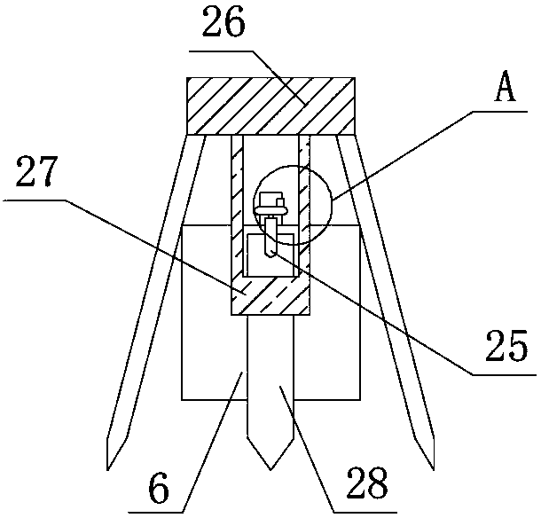 Dustproof highway construction surveying apparatus