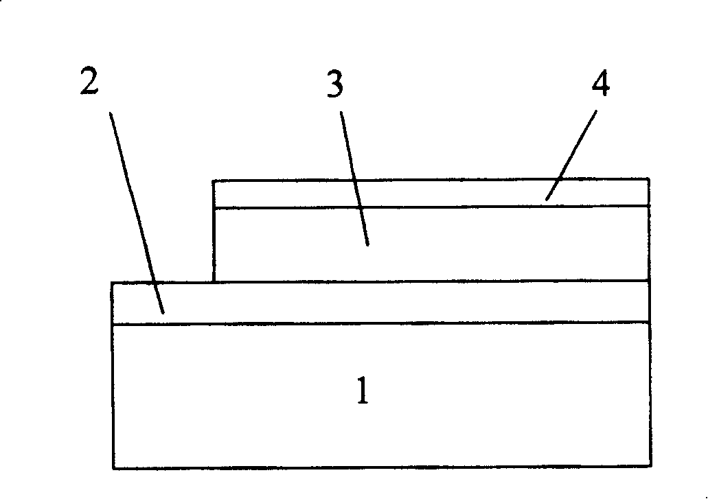 Method for preparing ZnO ceramic film low-voltage piezoresistor