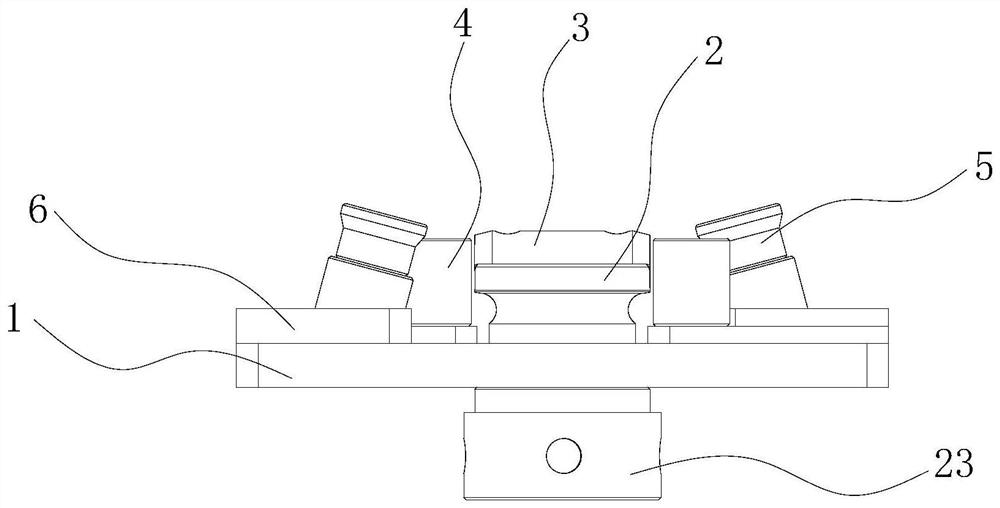 Insulator top pre-twisted binding wire bending device and method for manufacturing bent binding wire