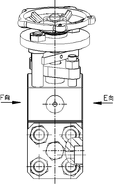 Two-way check valve