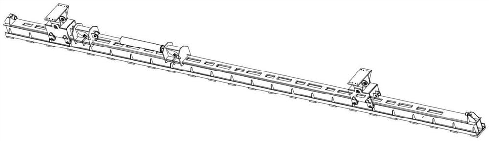 Self-walking device and method for lining trolley