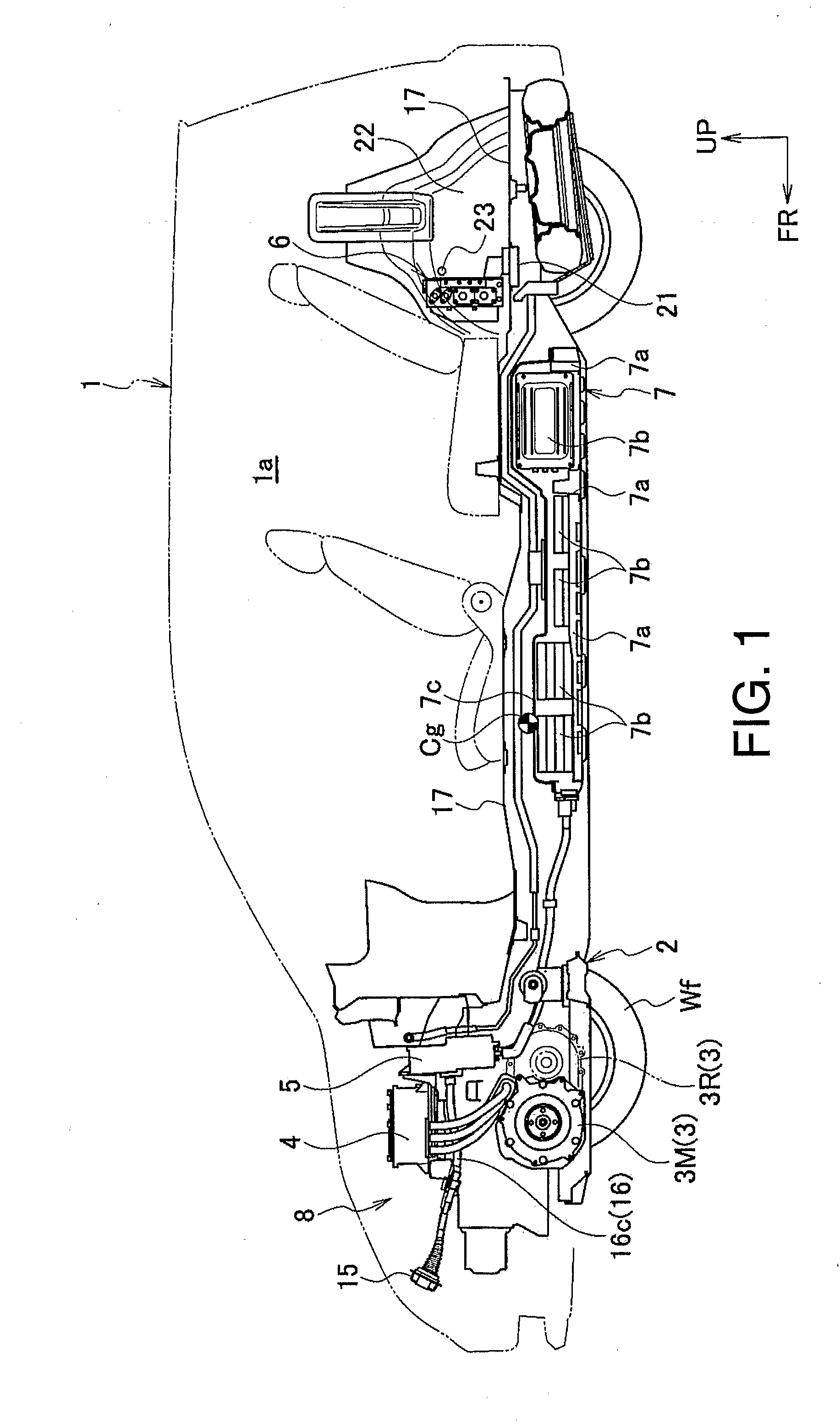 Vehicle component mounting arrangement