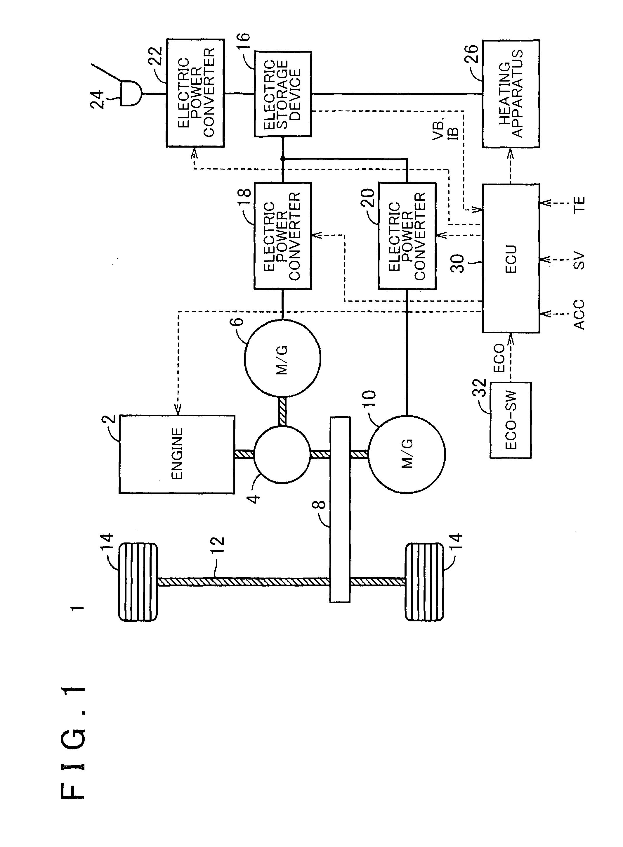 Hybrid vehicle and method for controlling same