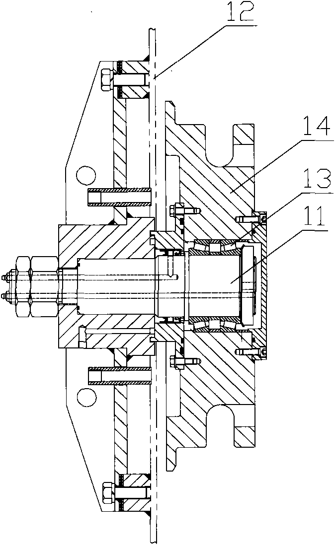 Slag dragging machine and chain guiding device thereof