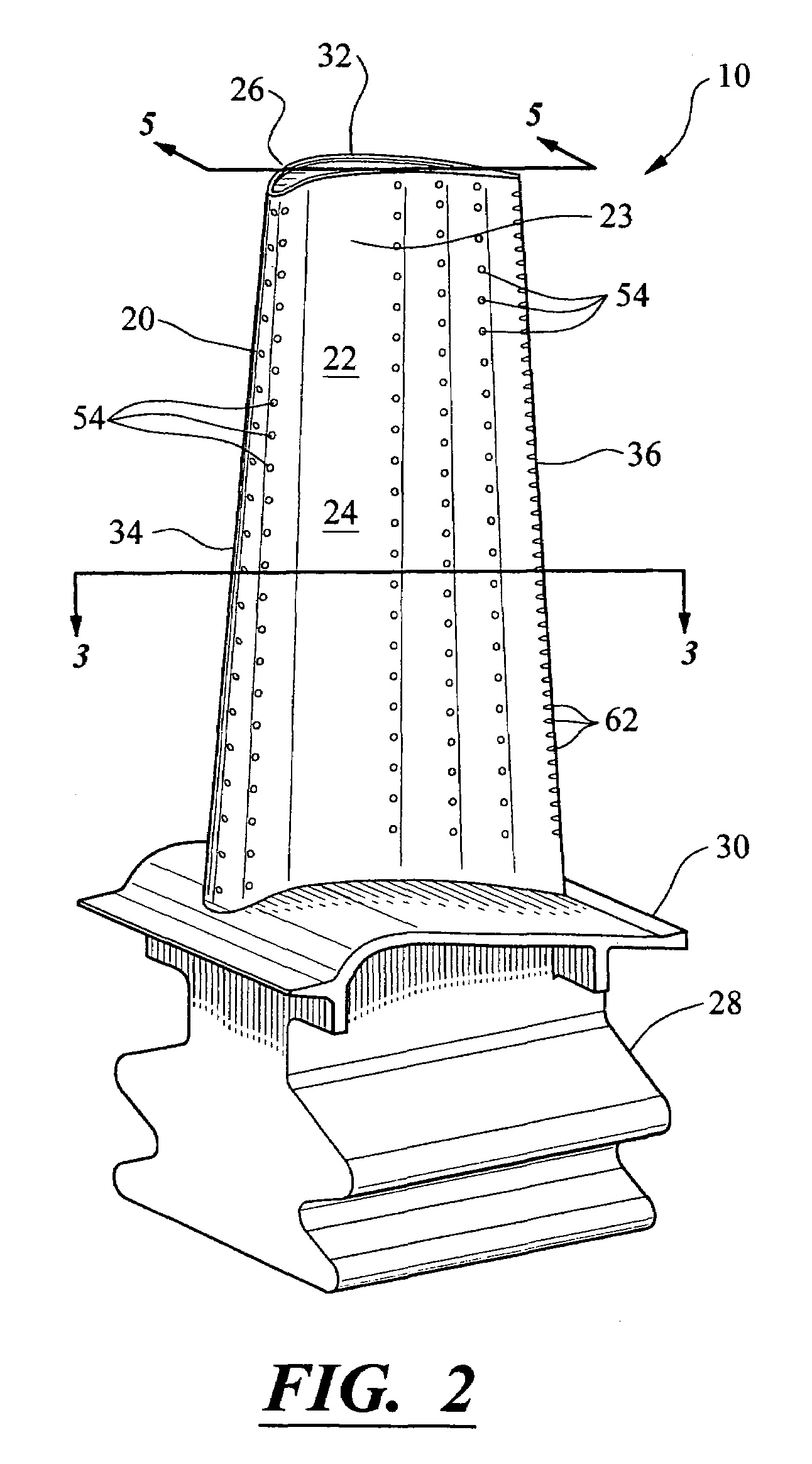 Turbine airfoil with counter-flow serpentine channels
