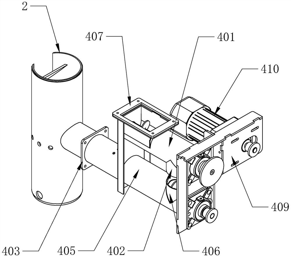 Granule fan heater