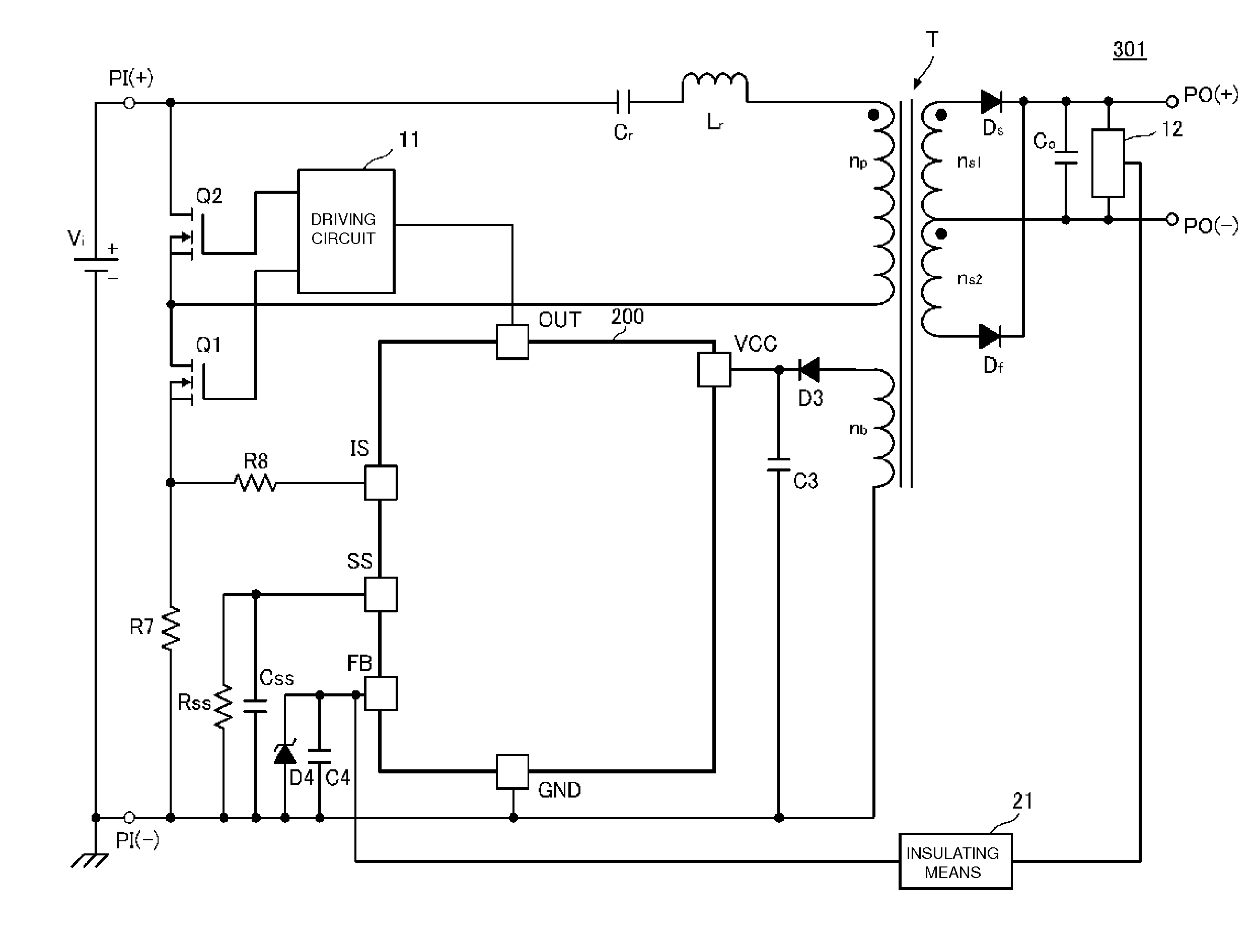 Switching power supply apparatus