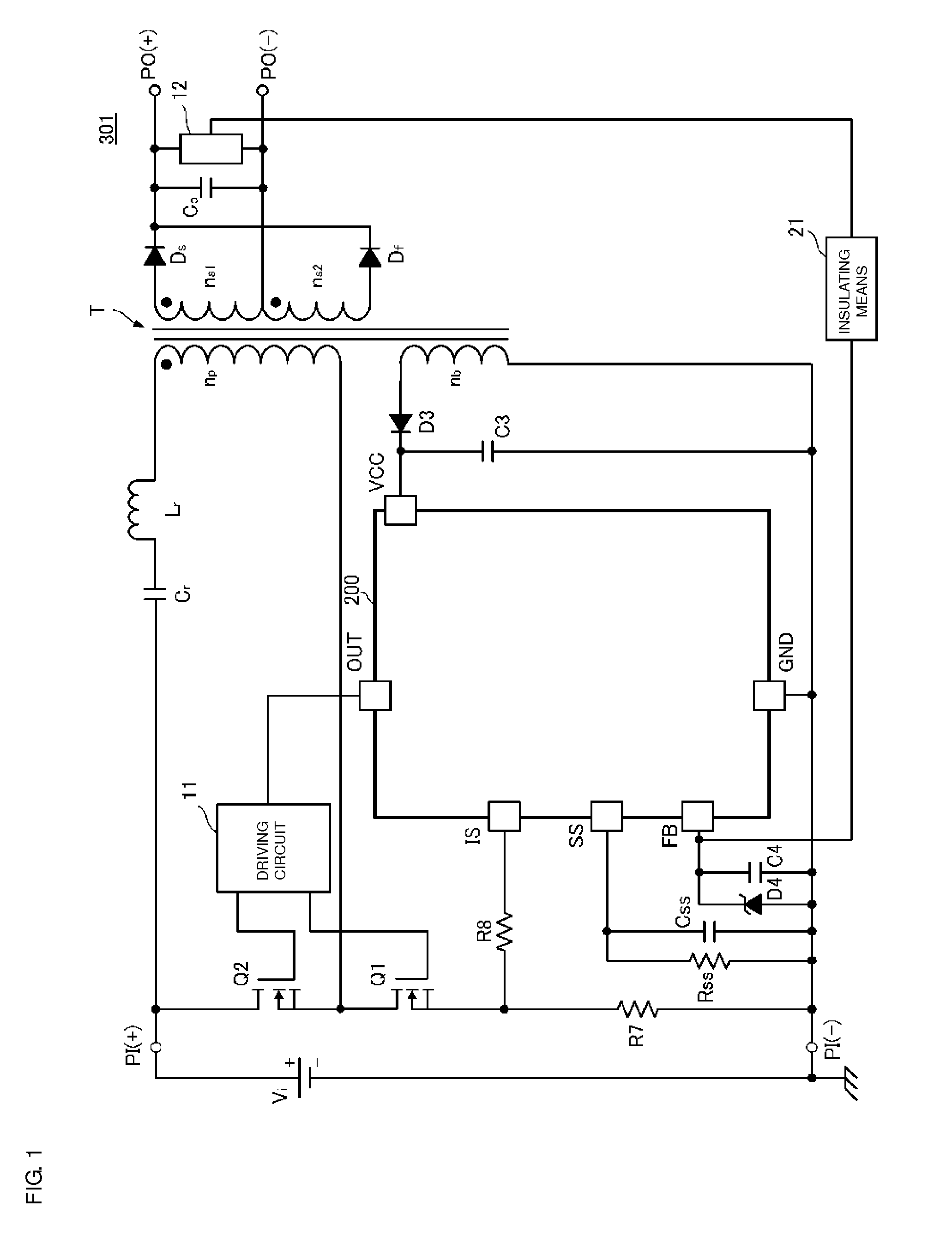 Switching power supply apparatus