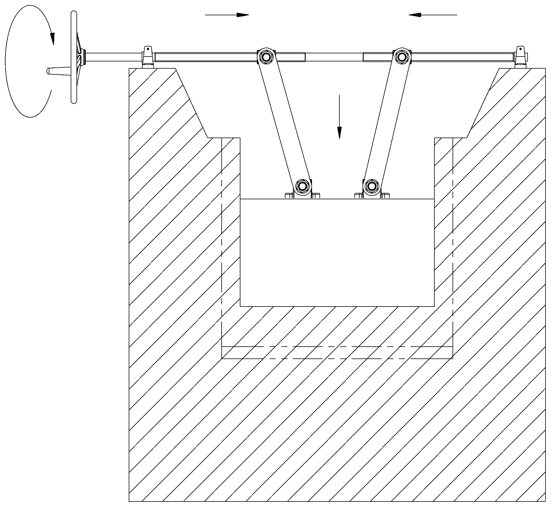 Air floatation tank structure applied to sea culture of prawns and used for removing air floatation bubbles