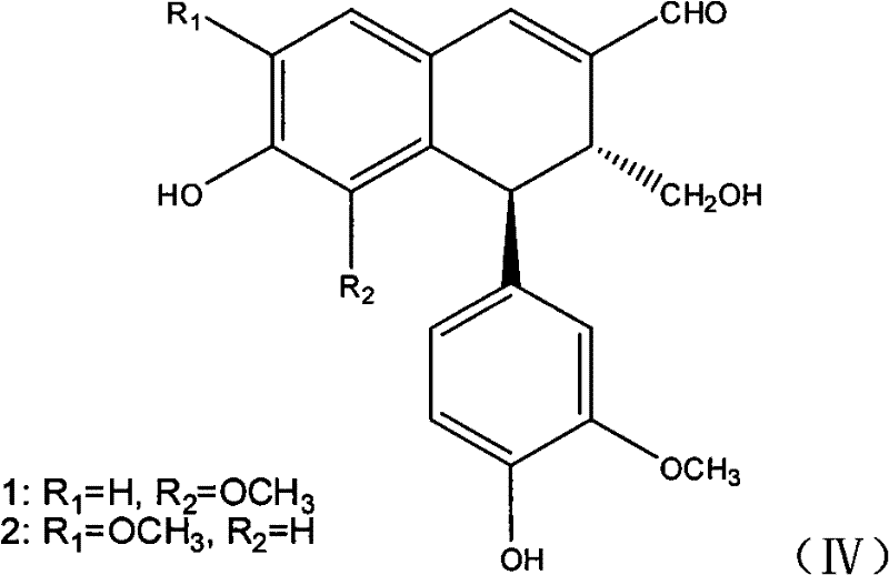 Application of dihydroarylnaphthalene lignan derivatives and their compositions in the preparation of drugs for preventing and treating mammary gland hyperplasia