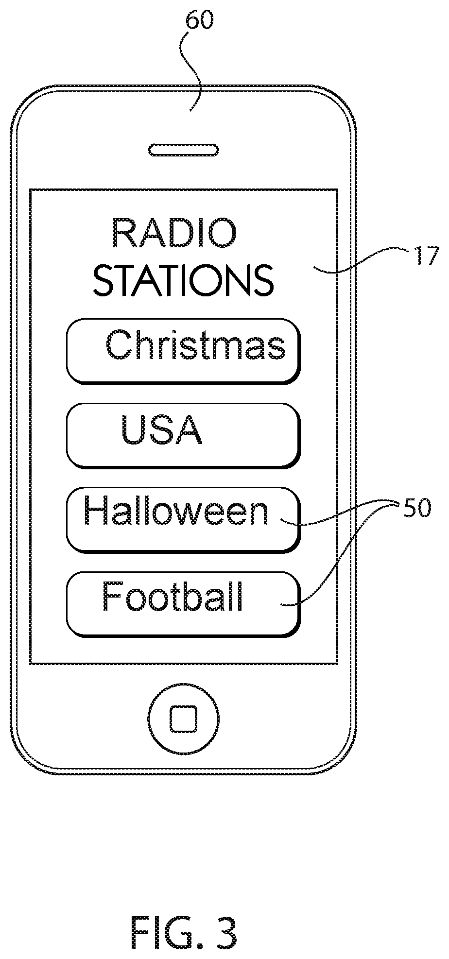 Themed ornaments with internet radio receiver