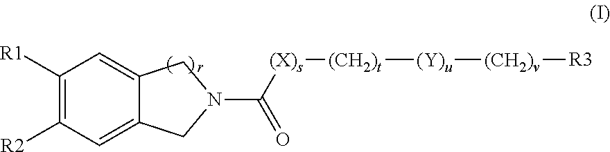 N-substituted tetrahydroisoquinoline/isoindoline hydroxamic acid compounds