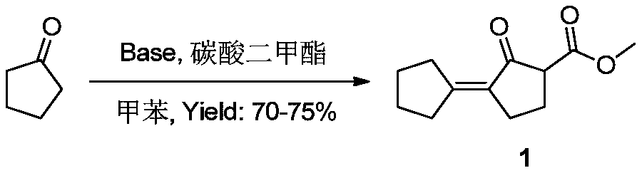 A method for directional synthesis of polycyclic high-density aviation fuel using cyclopentanone as raw material