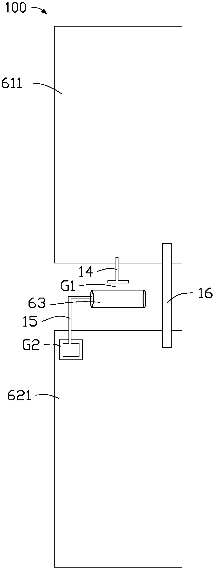 Coupling structure and wireless communication device with same