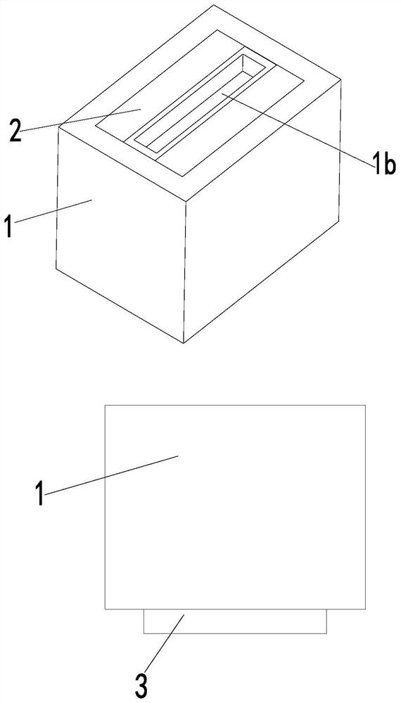 A thermal insulation concrete block and its production mold