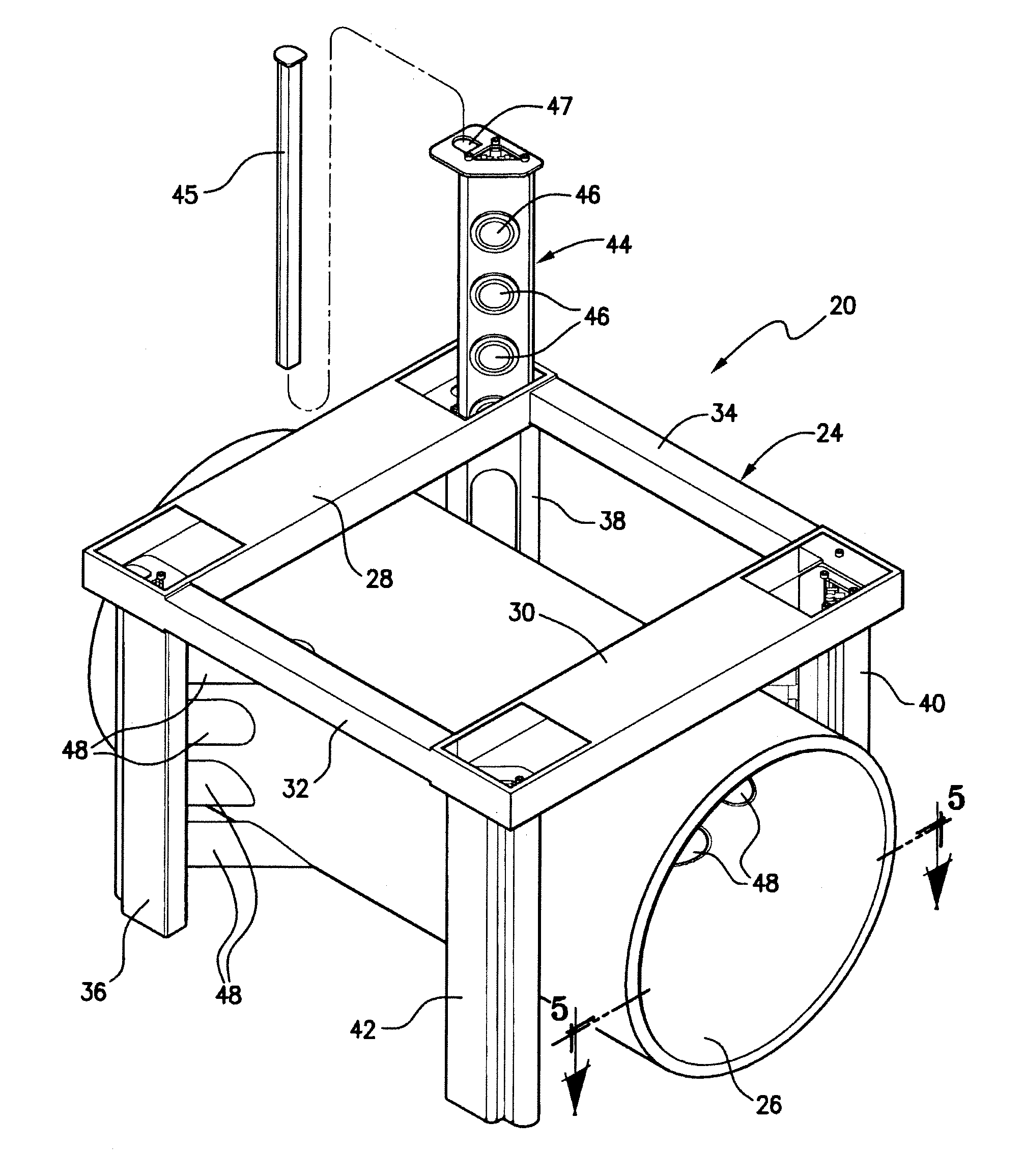 Flow meter assembly, gate assemblies and methods of flow measurement