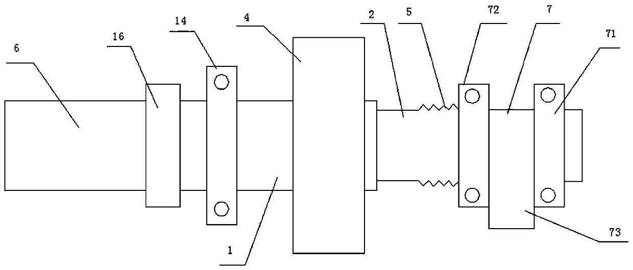 Cold water backflow heating device of instant electric water heater