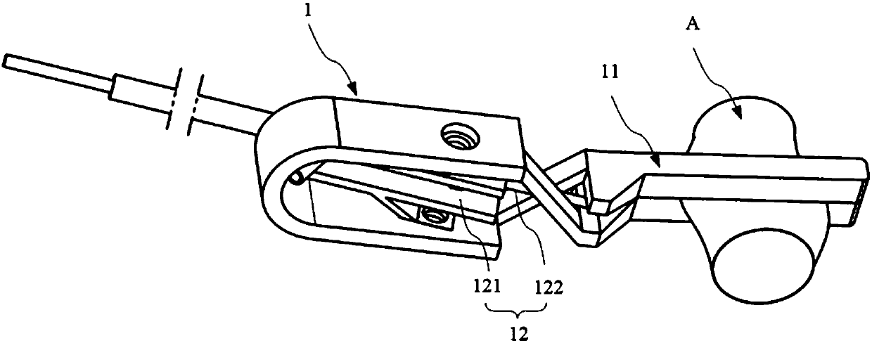 Laparoscopic surgical instrument and laparoscopic surgery device