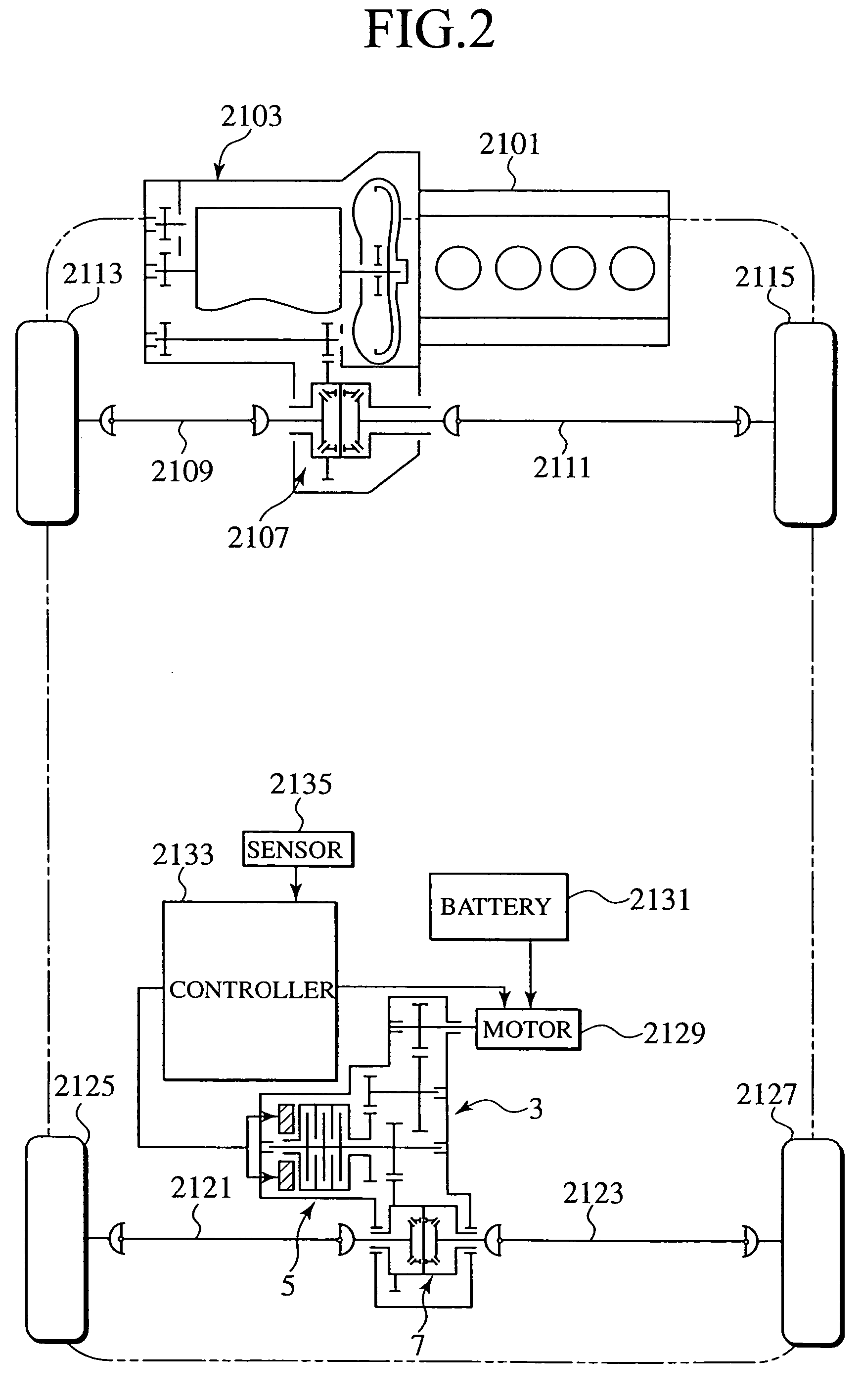 Power transmission system and operation method therefor