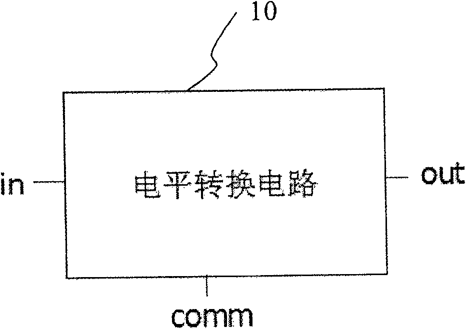 High speed signal level switching circuit