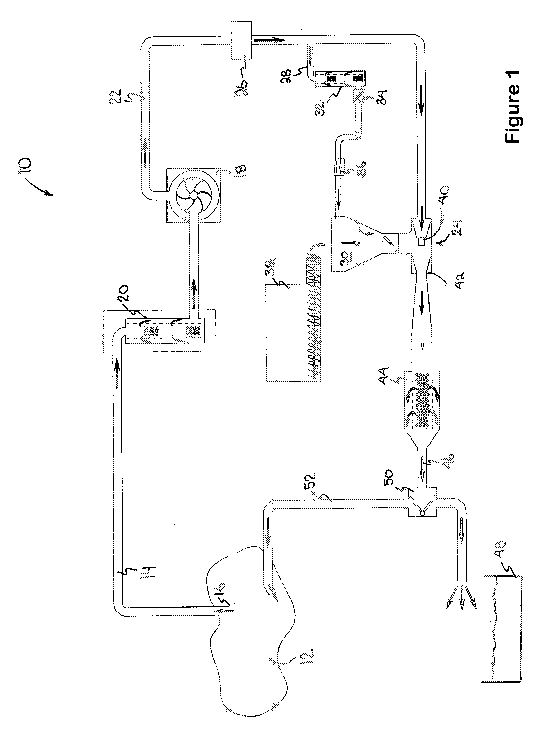 Process for Incorporating a Dry Treatment Product Into a Liquid Waste