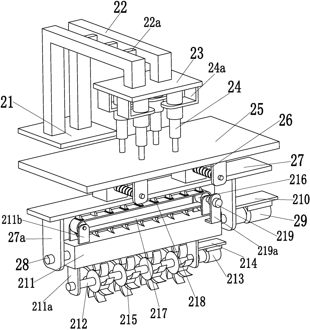 An automatic soil loosening manipulator for greenhouse planting of agricultural products