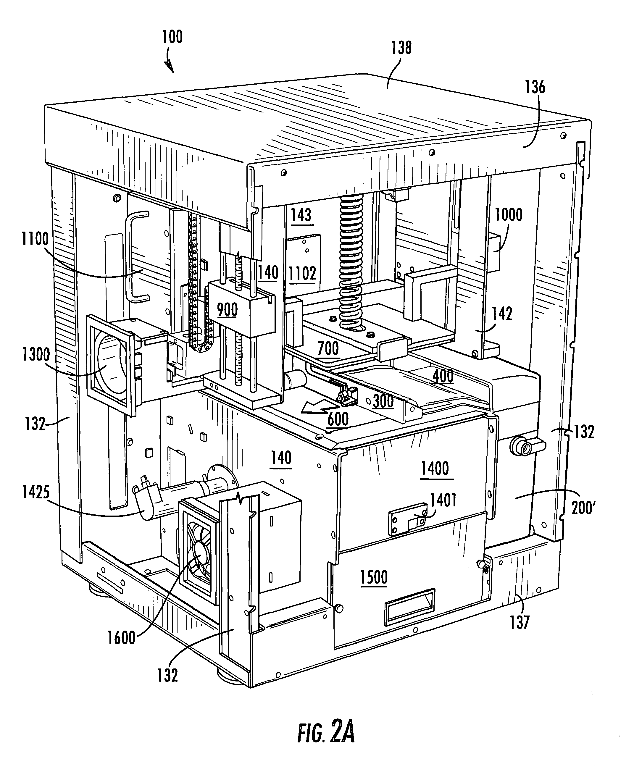 Elevator and method for tilting solid image build platform for reducing air entrainment and for build release