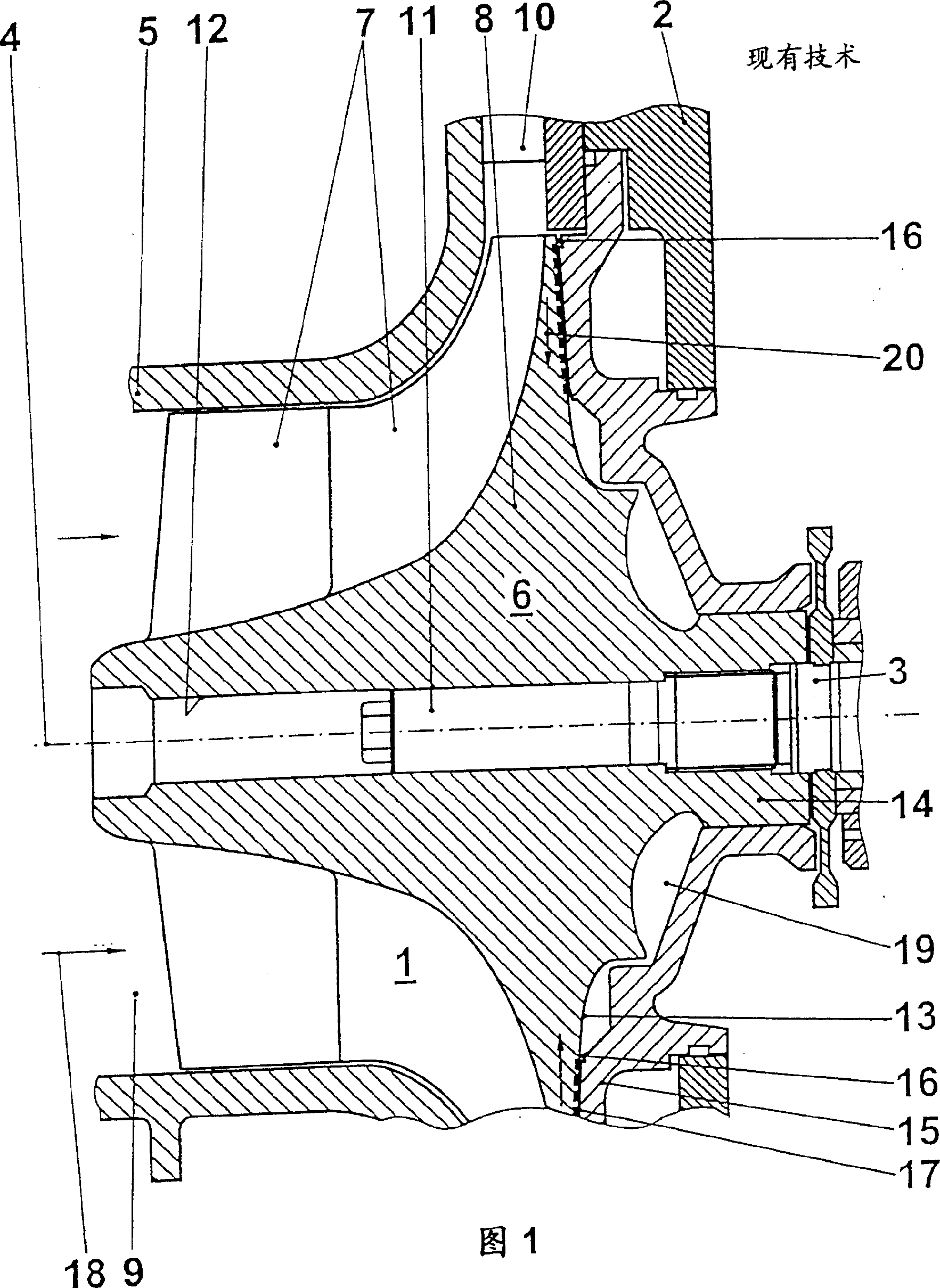 Method and device for non-contact sealing between rotor and stator