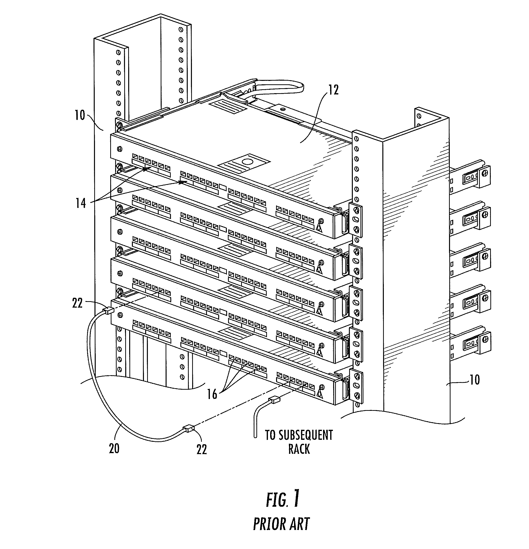 Dynamic labeling of patch panel ports