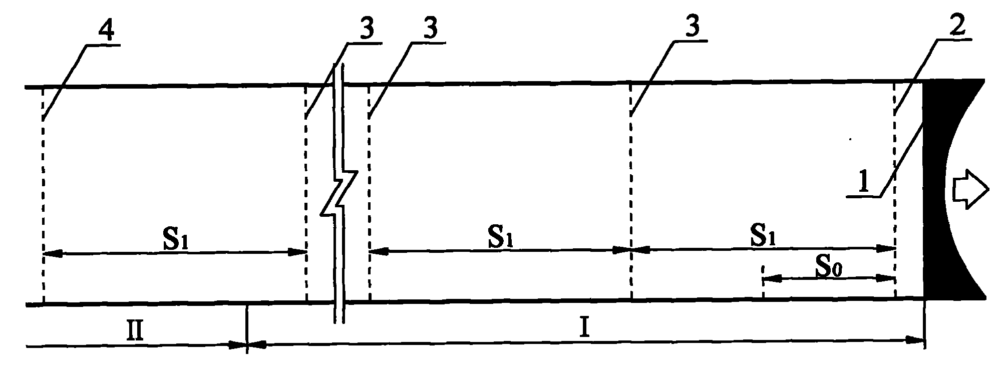 Multisection continuous observing method for feeding back tunnel surrounding rock deforming rule