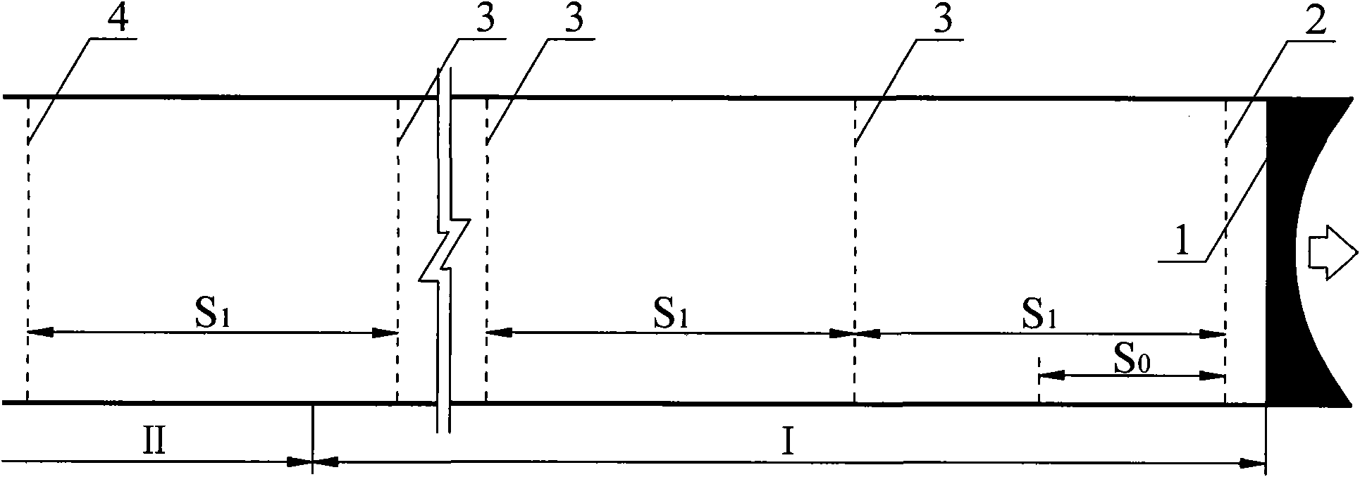 Multisection continuous observing method for feeding back tunnel surrounding rock deforming rule