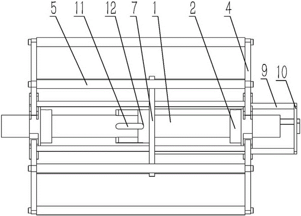 An open and close wire frame of a spinning machine