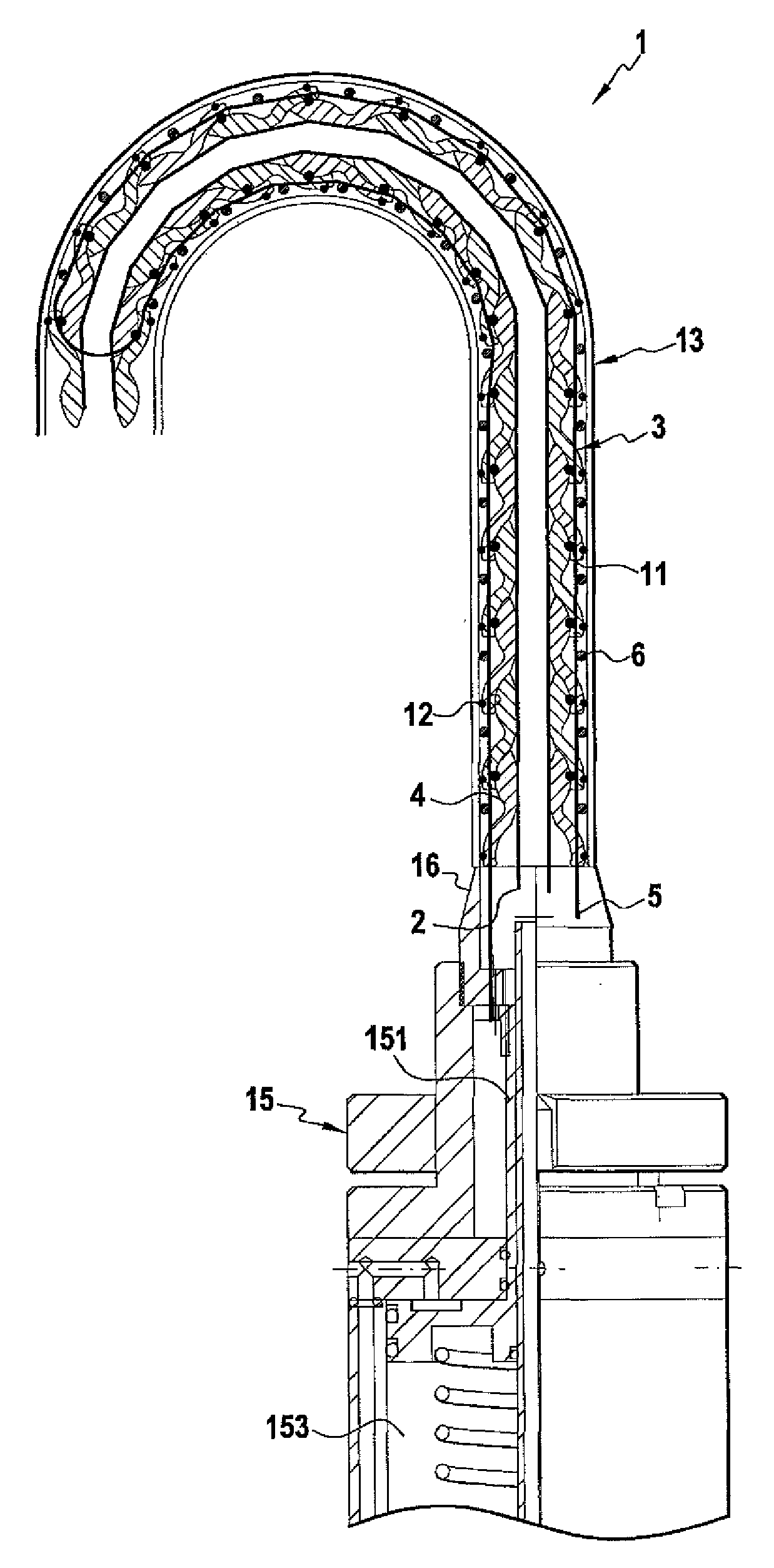 Conduit Having a Variable Rigidity