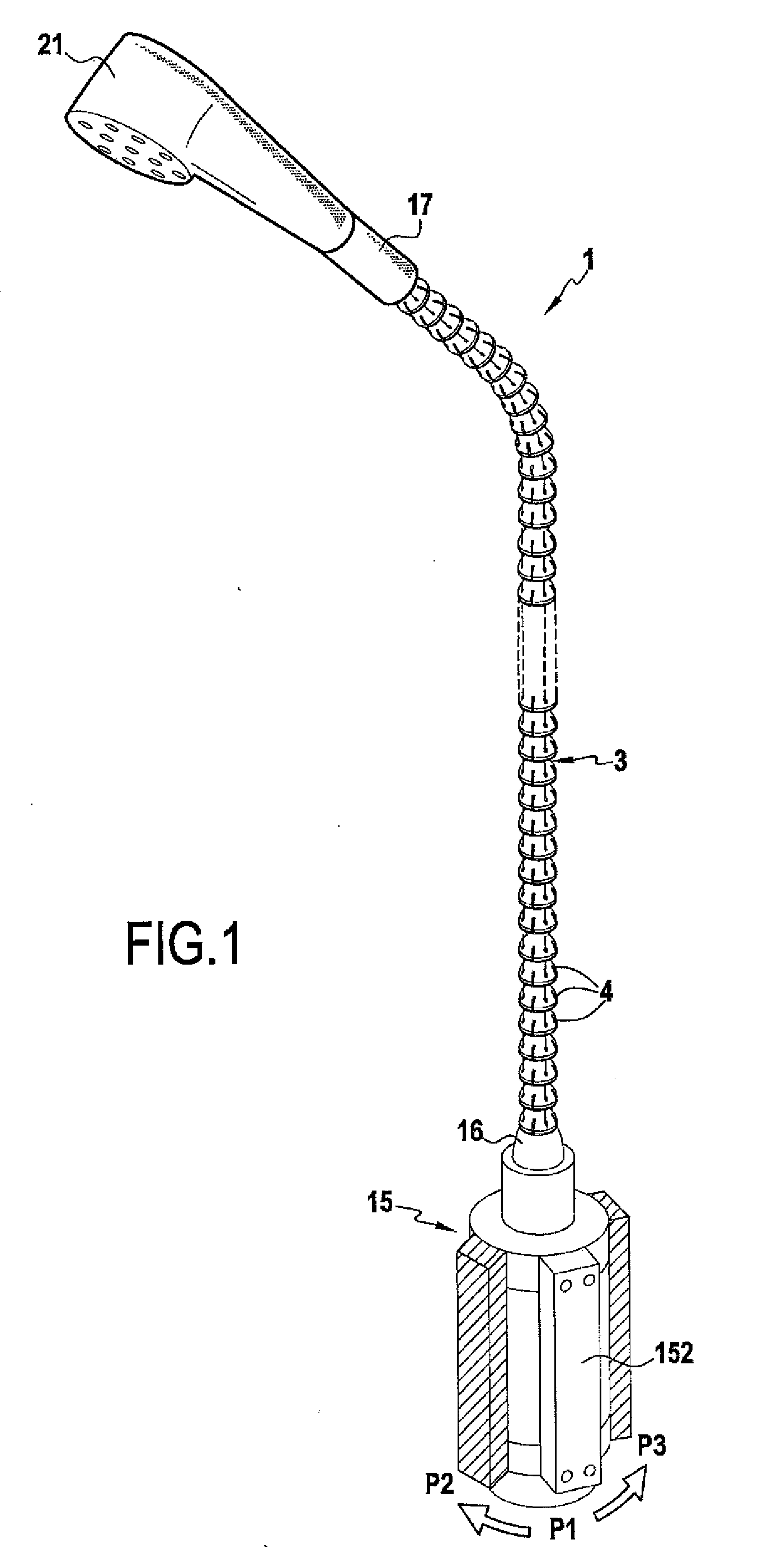 Conduit Having a Variable Rigidity