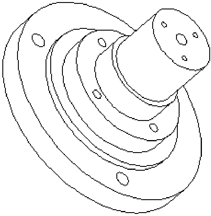 Tool for turn milling