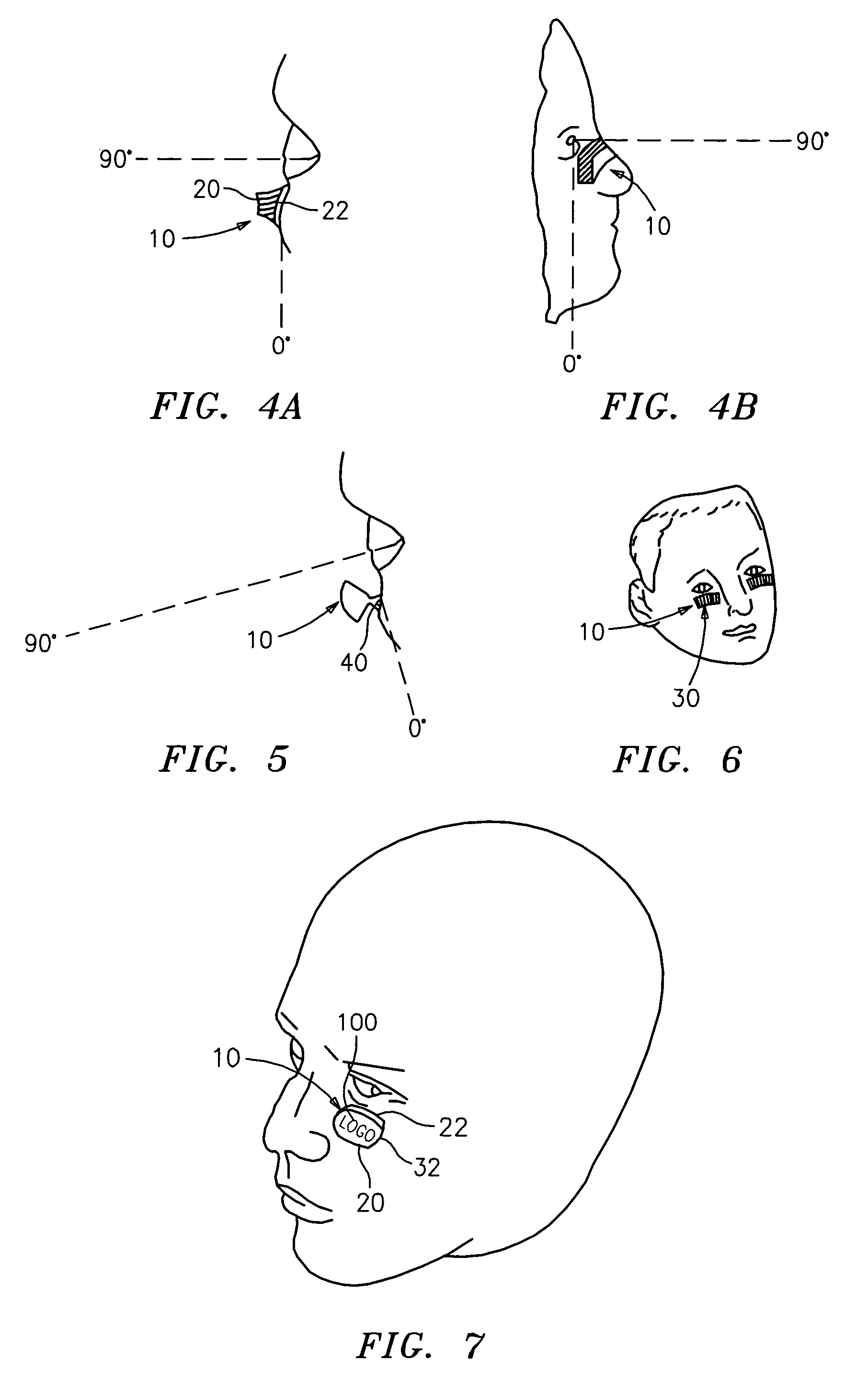 Sports vision training device